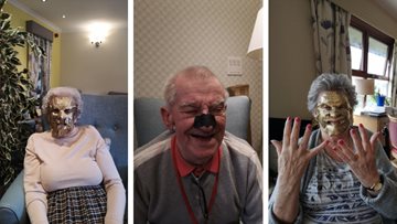 Residents enjoy pamper day at Kirkcaldy care home